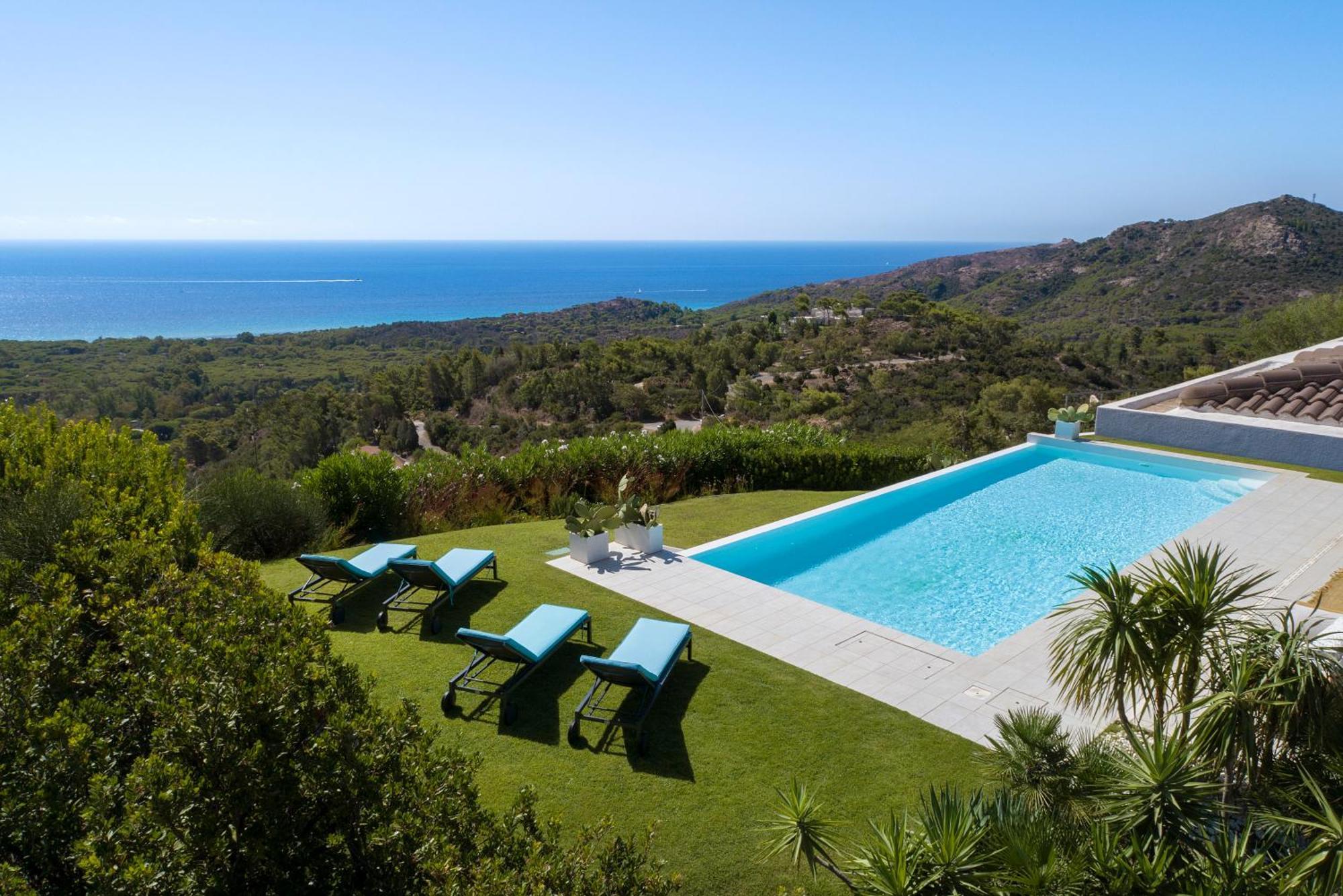 Villa Marita - Luxury Villa With Infinity Pool - Sud Sardegna Chia Extérieur photo